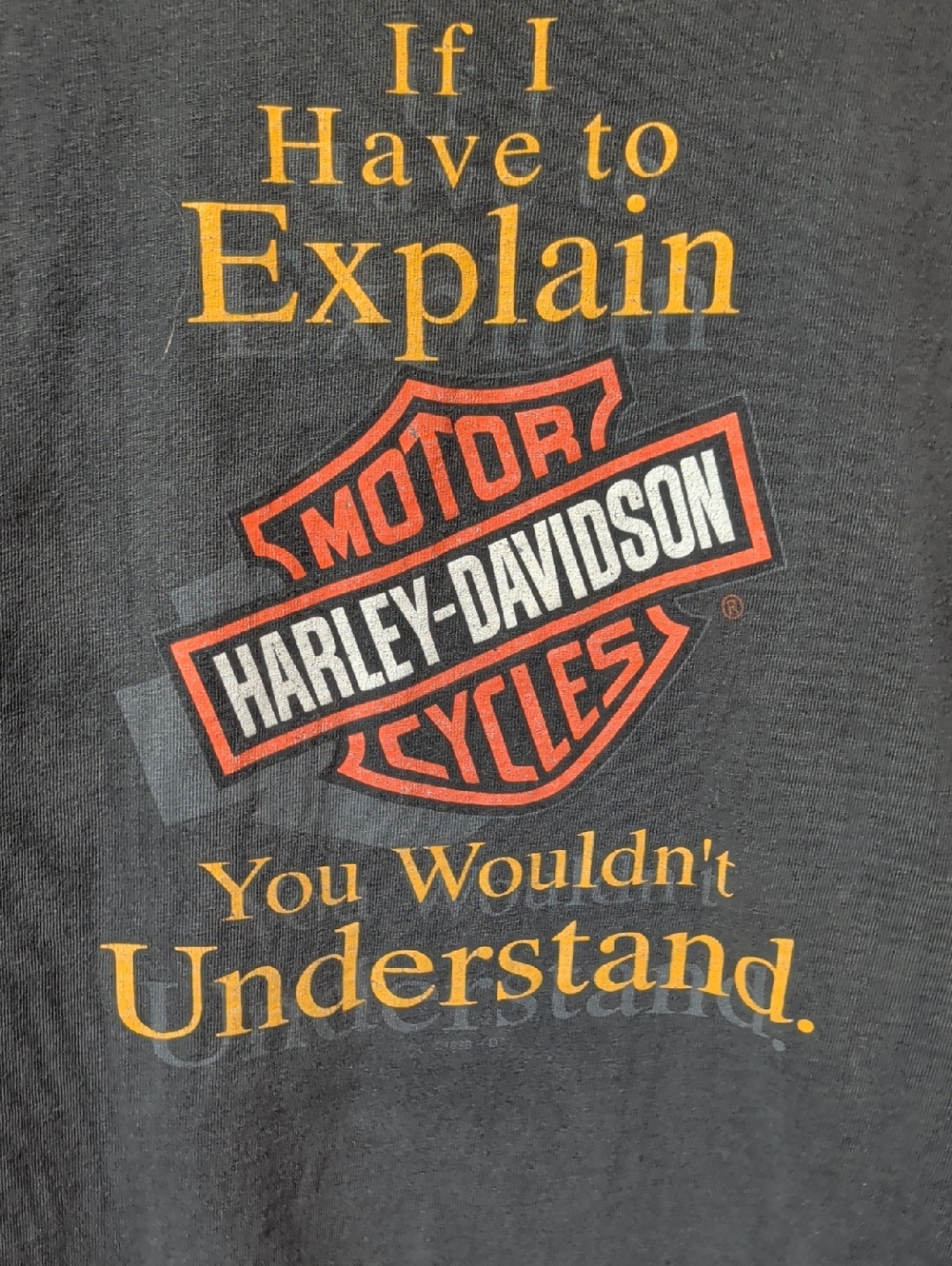 Harley-Davidson Black Tee Alamo City Harley, San Antonio